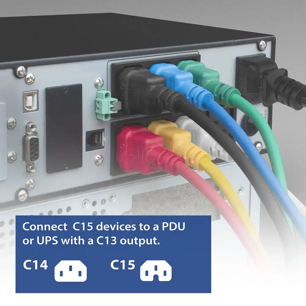 ACT IEC C14 to IEC C15 Power Cord 2.5m Photo 5