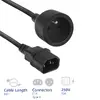 Сетевой кабель питания ACT IEC C14 - Type E 0.6м Photo 2