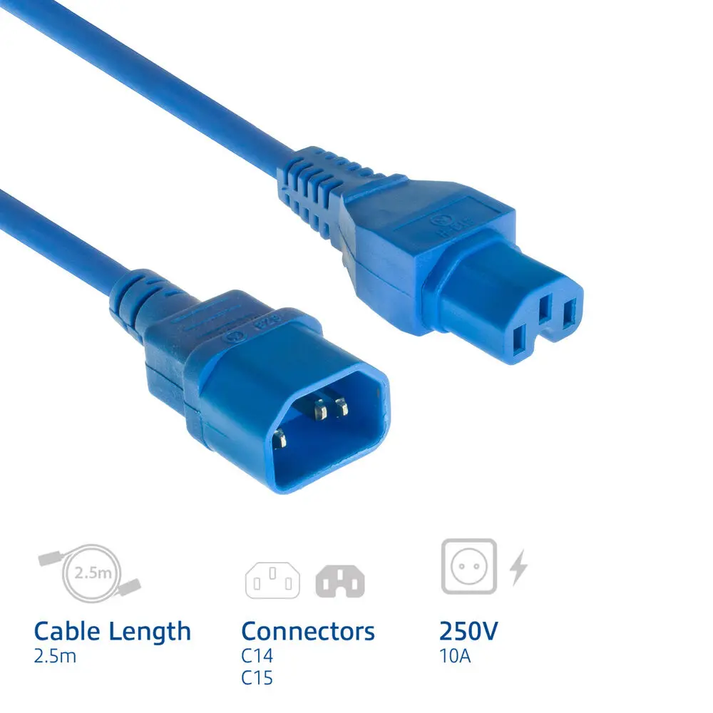 ACT Powercord C14 - C15 2.5 m Photo 5