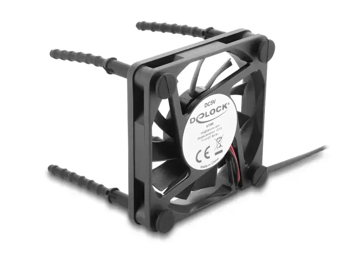 DeLOCK Anti-vibration Silicone Mounts for Fans Photo 2