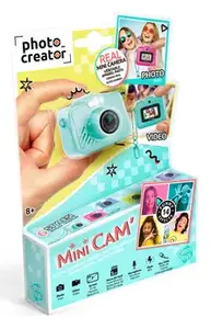 Цифровая камера моментальной печати Studio Creator Photo Creator CLK 058, бирюзовая