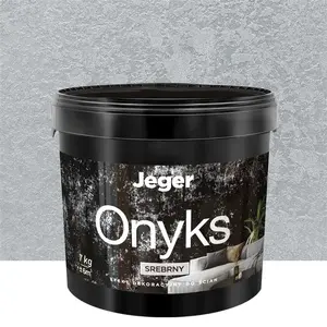 Декоративная штукатурка Jeger Onyks Silver 7 кг