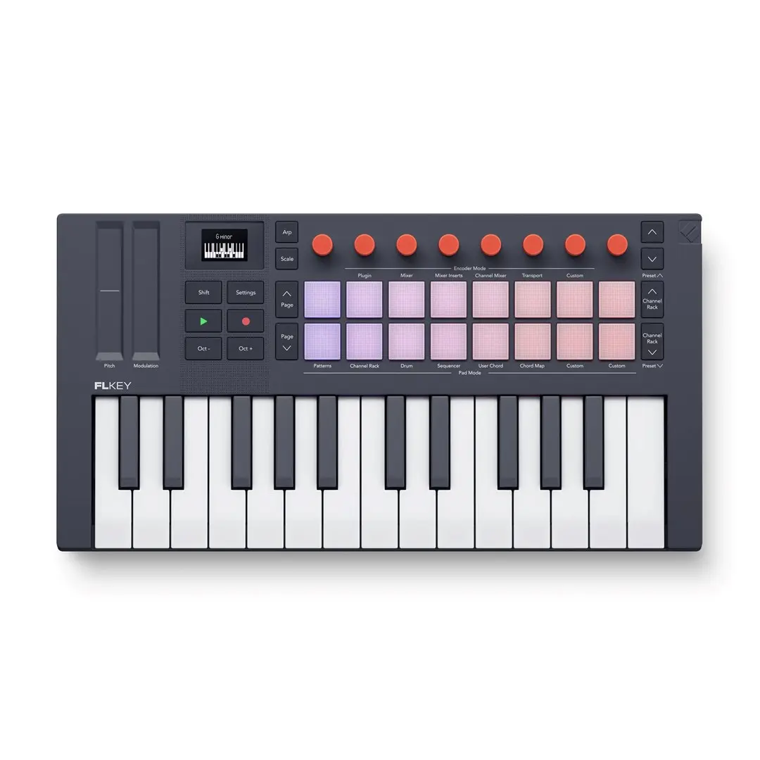 Novation FLkey Mini 25 MIDI klaviatūra
