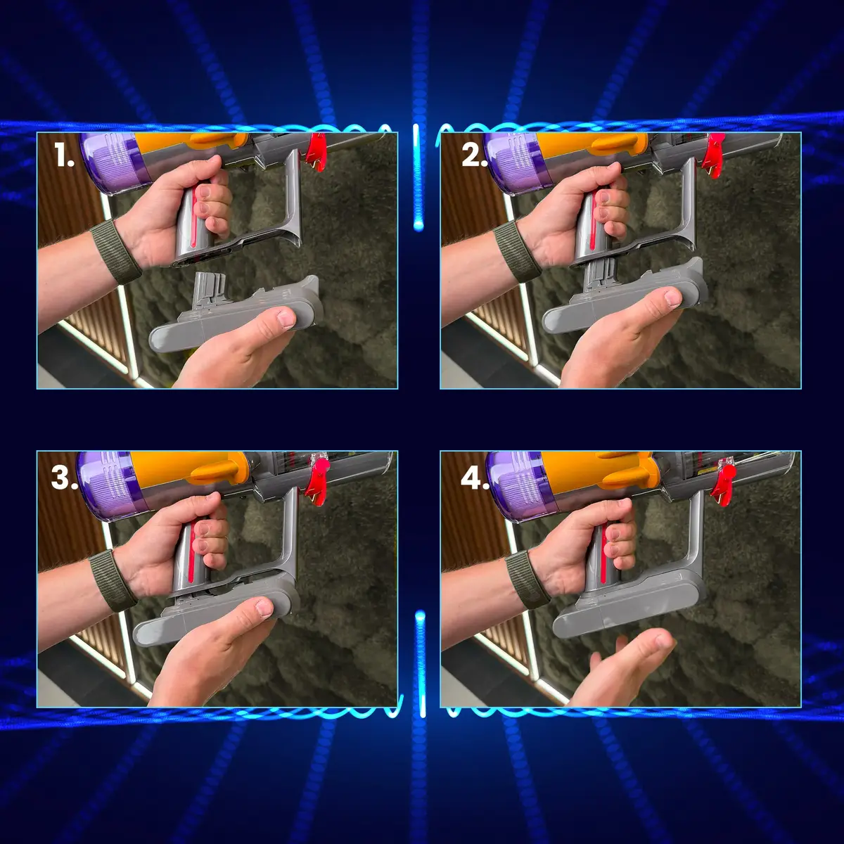 Аккумулятор Extralink EX.94552 для ручного пылесоса Dyson V11 V15 Photo 6