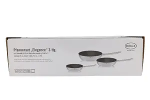 Rösle Elegance Frying Pan Set, 3-Piece