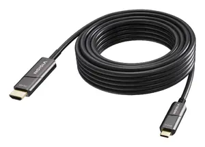 Активный оптоволоконный кабель-адаптер Vision TC 15MUSBCHDMI+/BL USB-C на HDMI 15 м 4K 60Гц