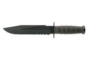 KA-BAR 2-1271-0 Fighter Tactical Knife with Steel Blade