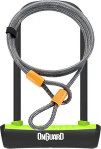 OnGuard Neon U-Lock Bicycle Lock 10x1200 mm Green