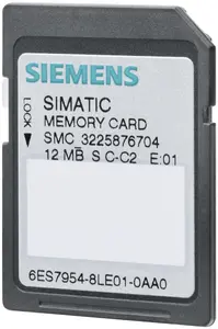 Siemens SIMATIC S7 atmiņas karte 12 MB priekš S7-1x00 CPU un SINAMICS