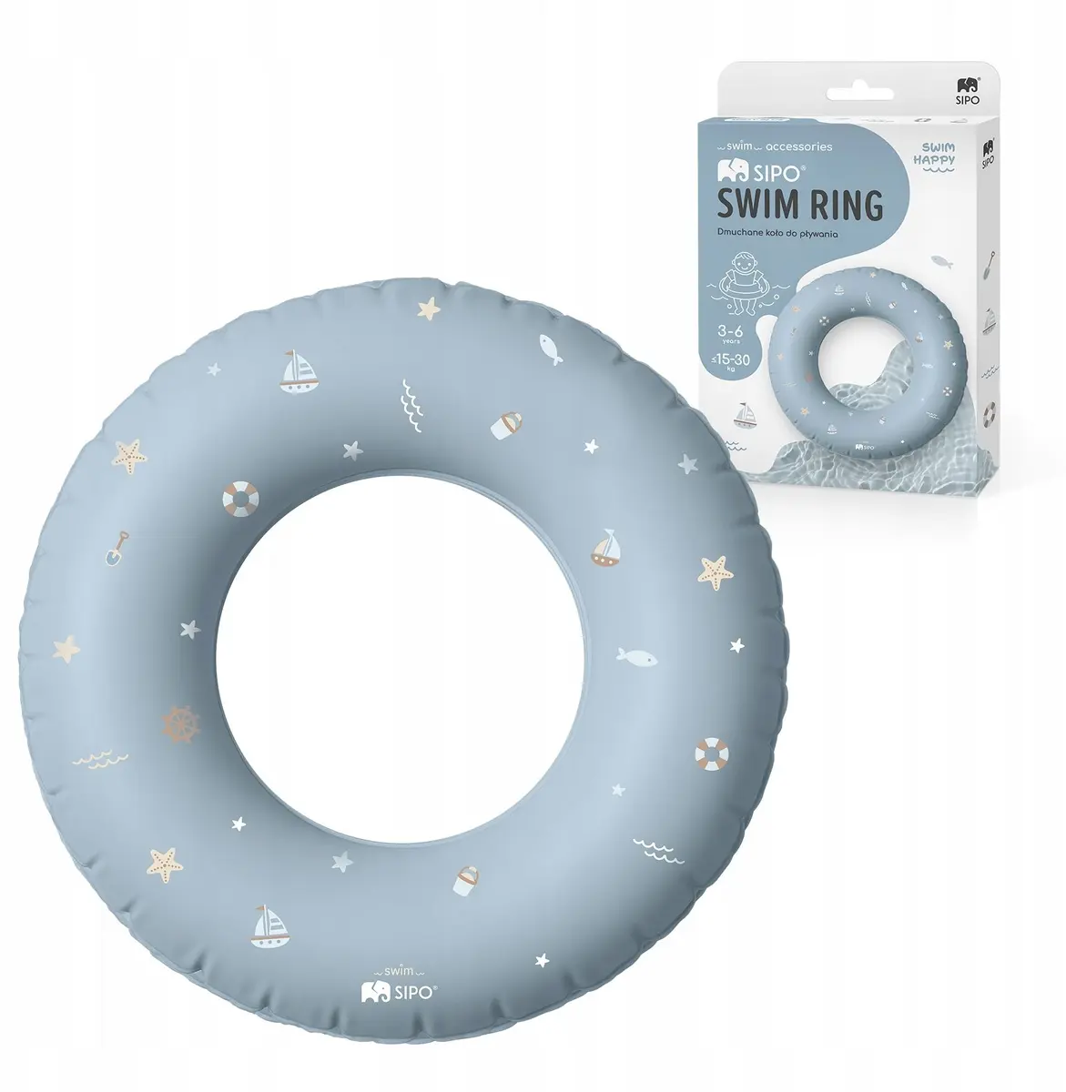 Bestway SIPO-SWM503SR peldēšanas riņķis zils, SIP000107