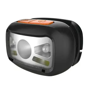Platinet PHL2882 Tactical LED Flashlight, 3W, 1200mAh, USB Rechargeable, Black/Orange