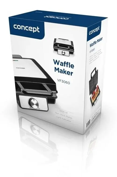 Concept VF3060 Waffle Maker 1400W Photo 7