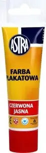 Astra Farba plakatowa 30 ml jasnoczerwona