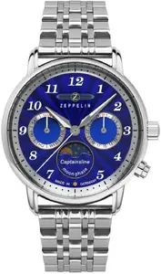 Rokas pulkstenis Zeppelin LZ 14 Marine 86393M3 36 mm