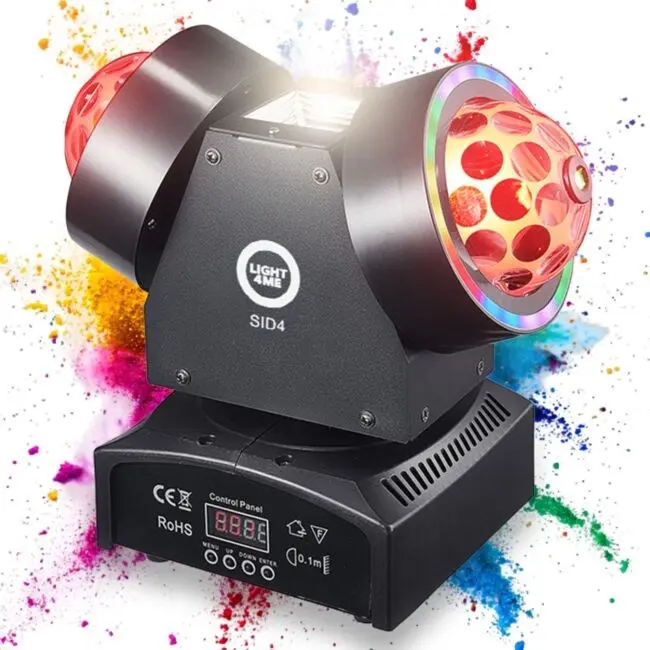 Light4Me SID4 4-in-1 kustīgo galvu apgaismojuma