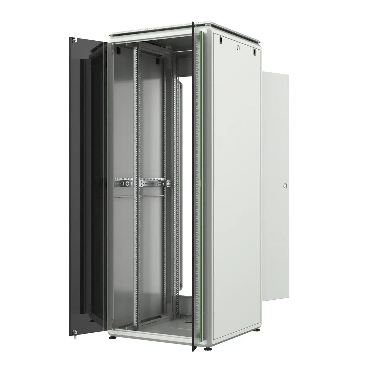Lanview RDL42U88WH 42U 19-inch Freestanding Rack Cabinet Photo 2