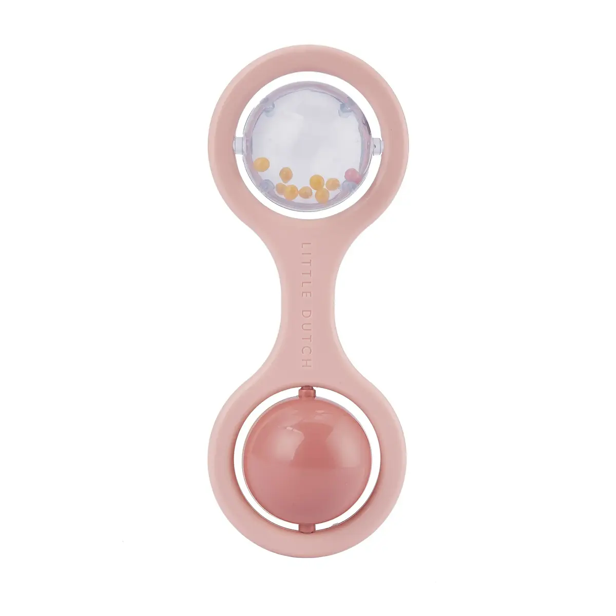Little Dutch Ball Rattle Pink Photo 4