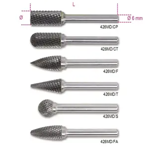 Ротационный напильник из твердого сплава Beta Tools 426MD/CT8 8 мм