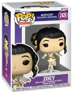 Anek Funko POP Kpop Demon Hunters Zoey Vinyl Figure
