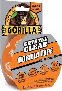 Gorilla Sports Clear Repair Tape 8.2m