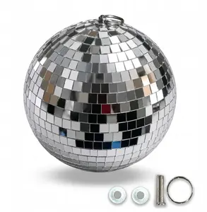 Light4Me MB 30 Mirror Disco Ball Silver