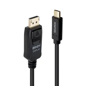 Lindy 2m USB Type C to DisplayPort 4K60 Adapter Cable with HDR