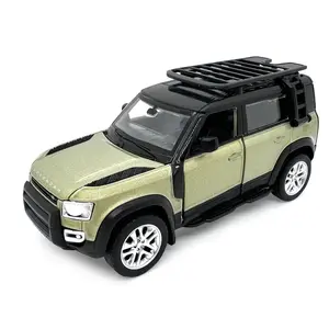 Jamara Land Rover Defender 1:43 Remote Control Car, Green