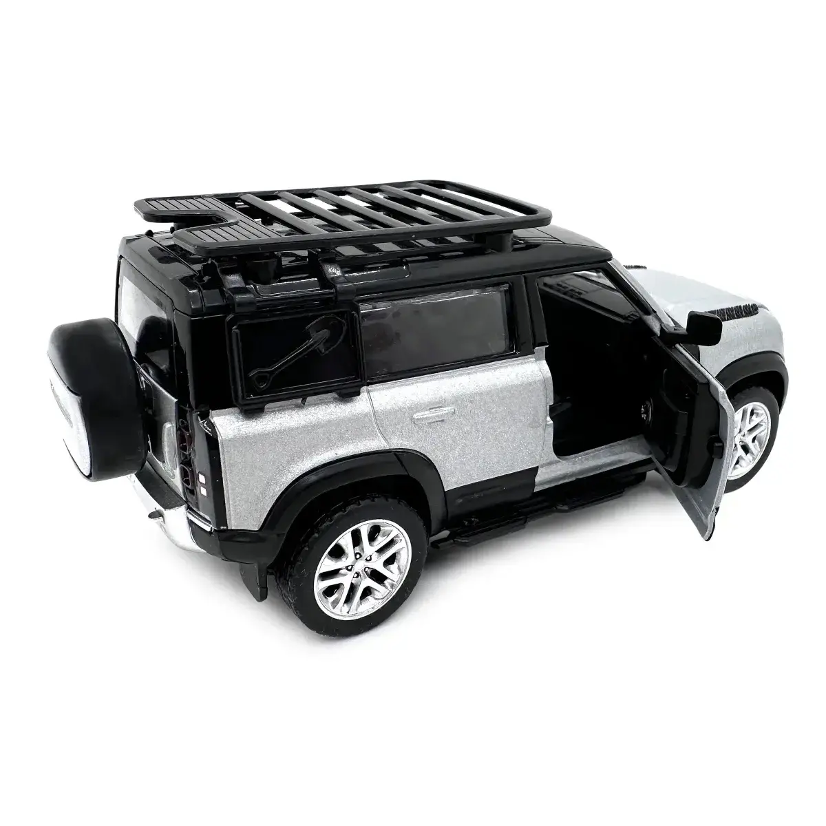 Jamara Land Rover Defender 1:43 2in1 Metal Play Vehicle Photo 4