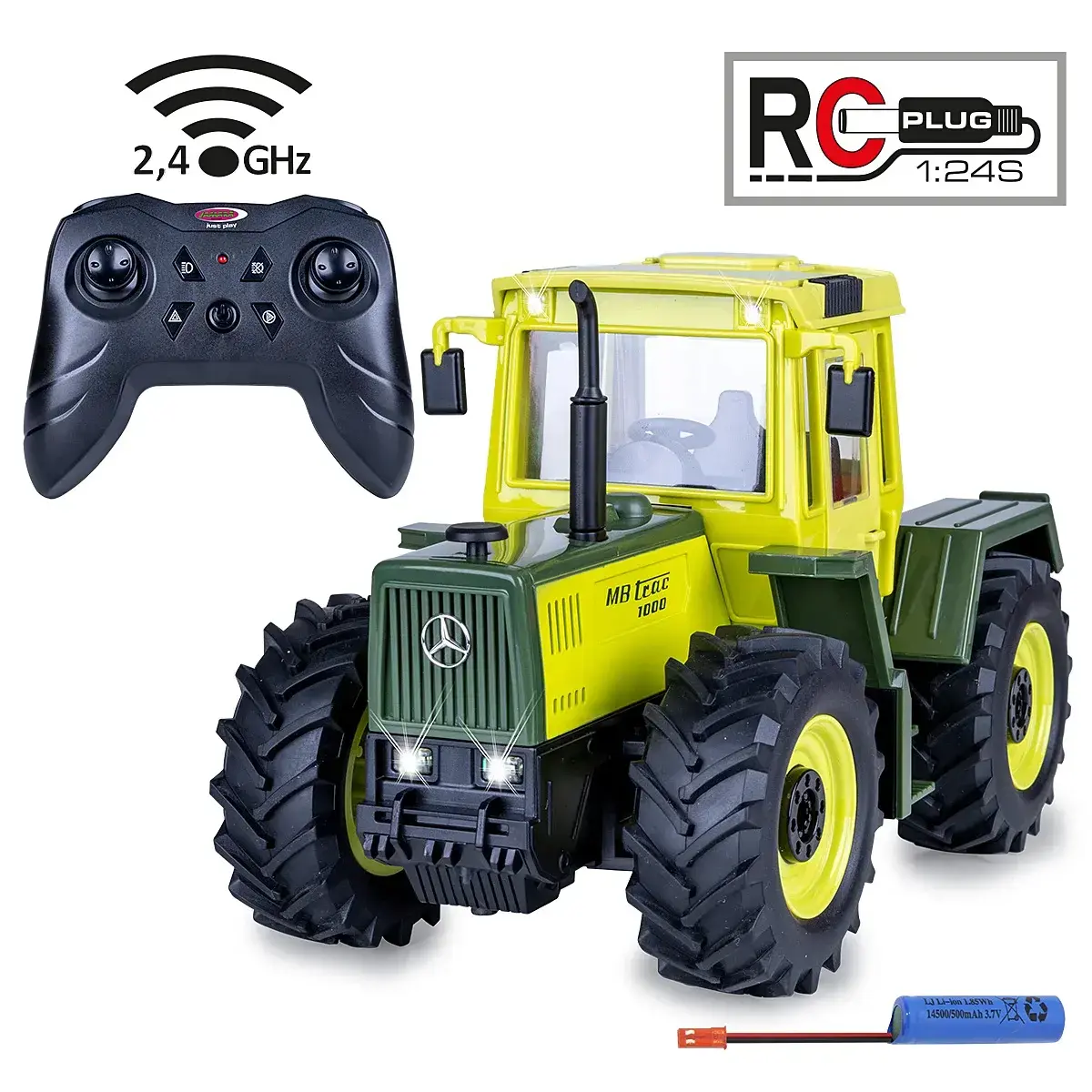 Jamara Mercedes-Benz MB-trac 1000 RC traktors 1:24 Photo 2