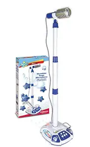 BonTempi 40 1042 Toy Microphone with Stand and MP3 Connection