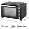 Sencor SEO 3580BK Electric Mini Oven Photo 3