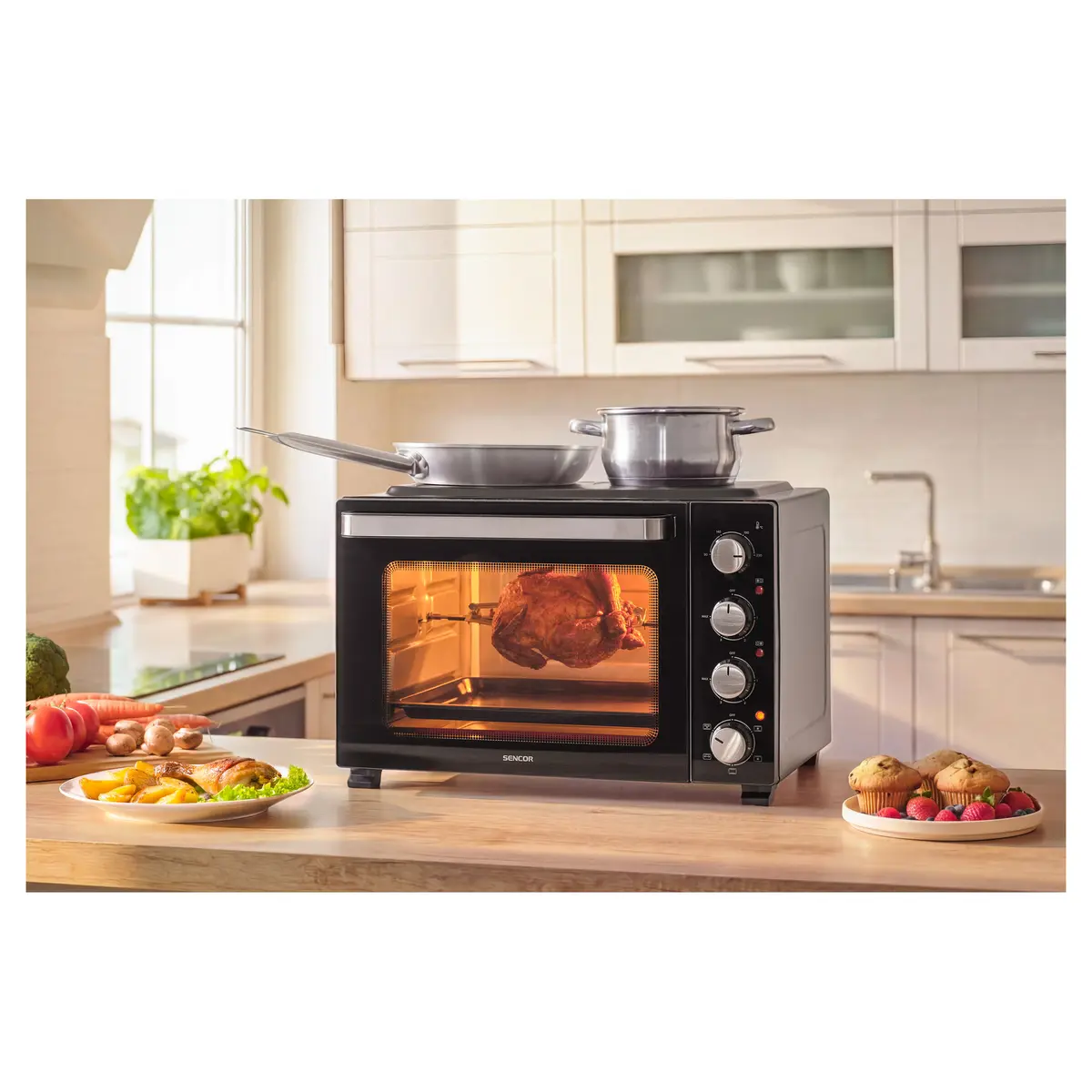 Sencor SEO 3580BK Electric Mini Oven Photo 11
