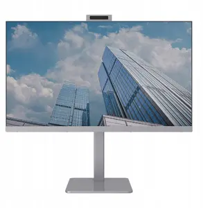 Adax Verso All-in-One PC, 23.8-inch Display, Intel Core i3-12100, 8GB RAM, 512GB SSD, Wi-Fi, Bluetooth, Windows 11 Pro, Silver