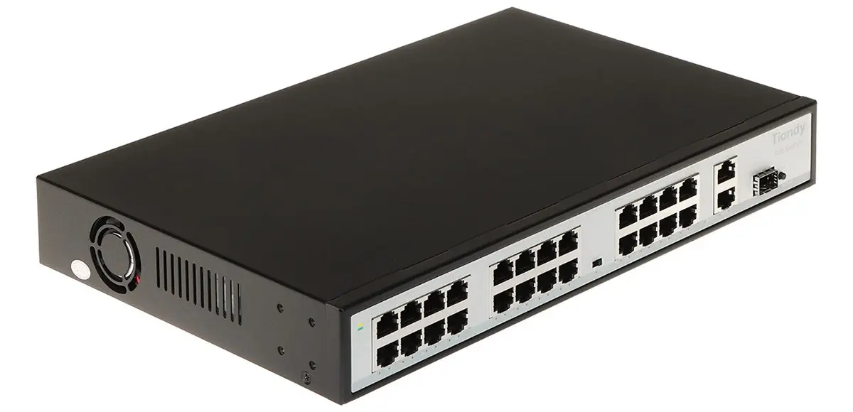 Hikvision TC-P3S027 24-portu PoE tīkla komutators