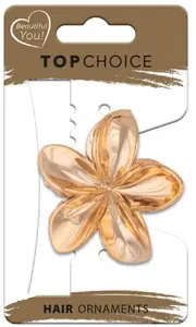 TOP CHOICE FLOWER METLIC Hair Clip