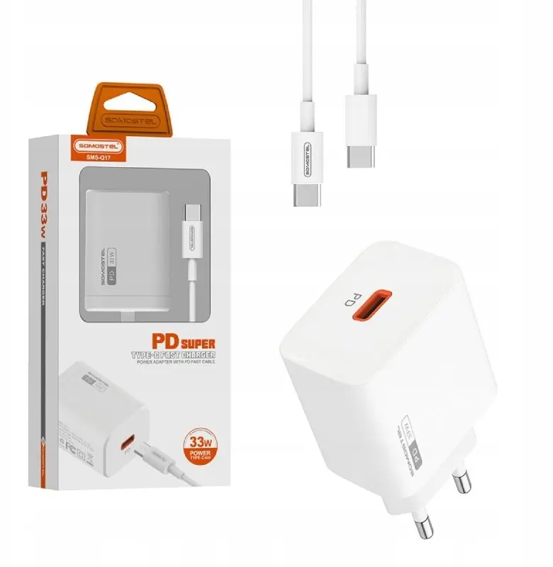 Somostel SMS-Q17 sienas lādētājs 33W USB-C