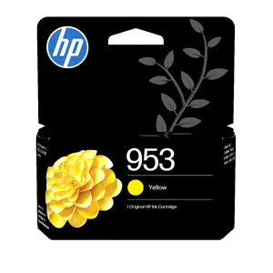Оригинальный струйный картридж HP 953, желтый, стандартная емкость