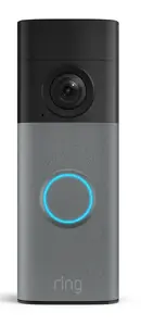 Ring Battery Video Doorbell Newest Generation, Wireless, 1920 x 1920 Resolution, 140° Field of View, Black and Grey