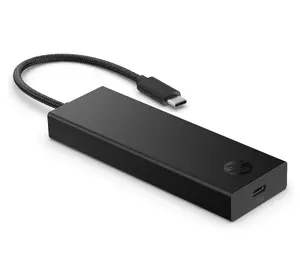 HP Portable USB-C to HDMI Hub with 4K support, Windows, macOS, ChromeOS, Android, and iPadOS compatibility