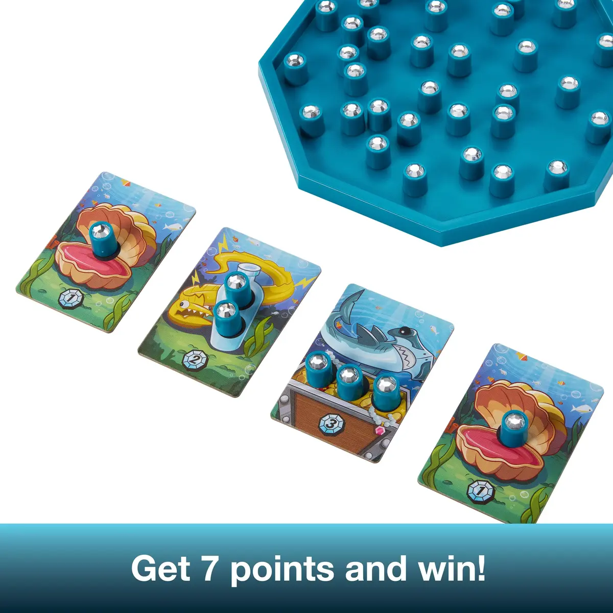 Mattel Deep Sea Diamond Dive Family Board Game Photo 8