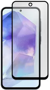 Защитное стекло Teltech 6D для Samsung Galaxy S25 с черной рамкой