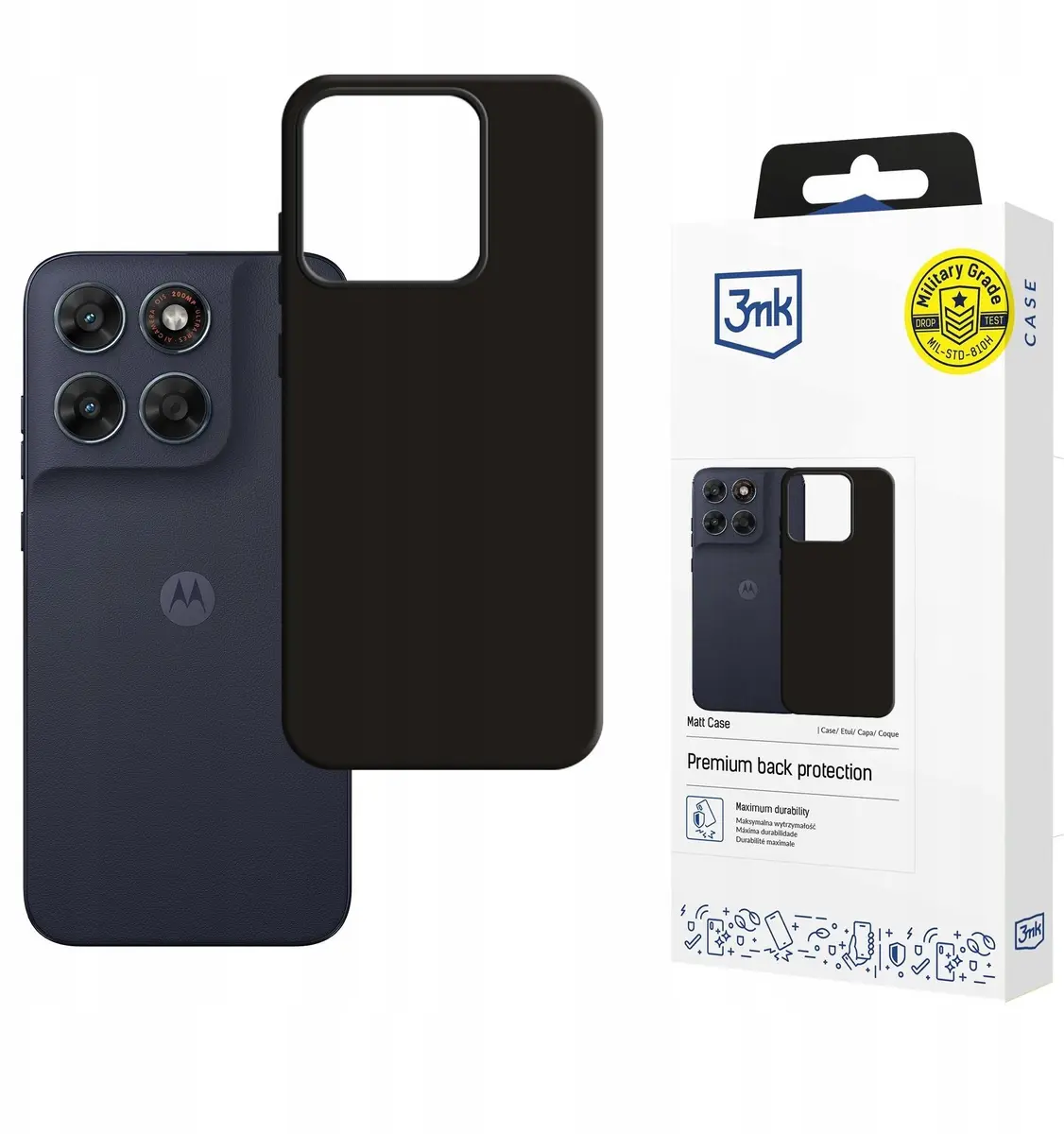3MK Matt Case vāciņš Motorola Moto