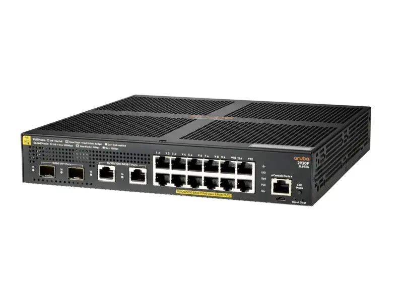 Управляемый L3 коммутатор HPE Aruba 2930F 12G PoE+ Photo 2