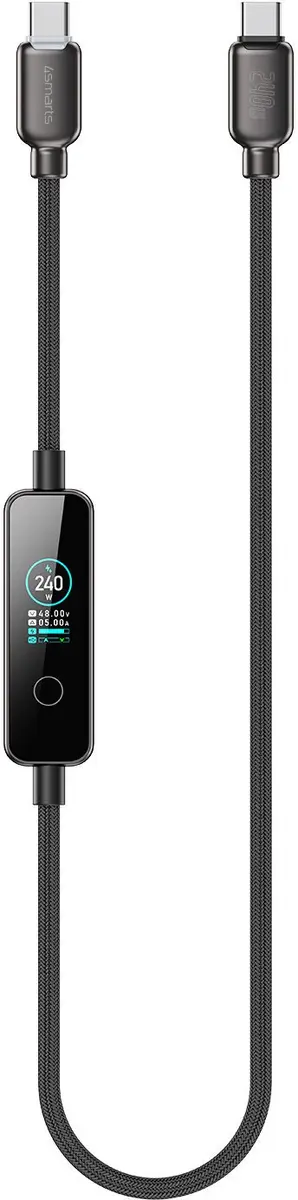 4smarts ScreenCord USB-C uz USB-C kabelis