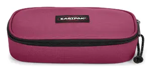 Eastpak Oval Single Soft Pencil Case, Nylon, Burgundy