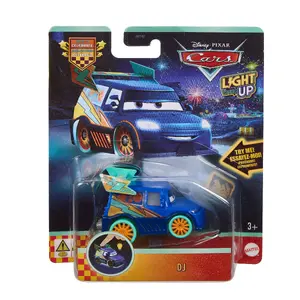 Игрушечная машинка Mattel Disney and Pixar Cars в масштабе 1:55 со световыми эффектами