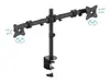 PureMounts PM-OFFICE-02 Dual Monitor Desk Mount Photo 3