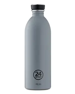 24Bottles Urban Bottle Formal Grey 1000 ml nerūsējošā tērauda ūdens pudele