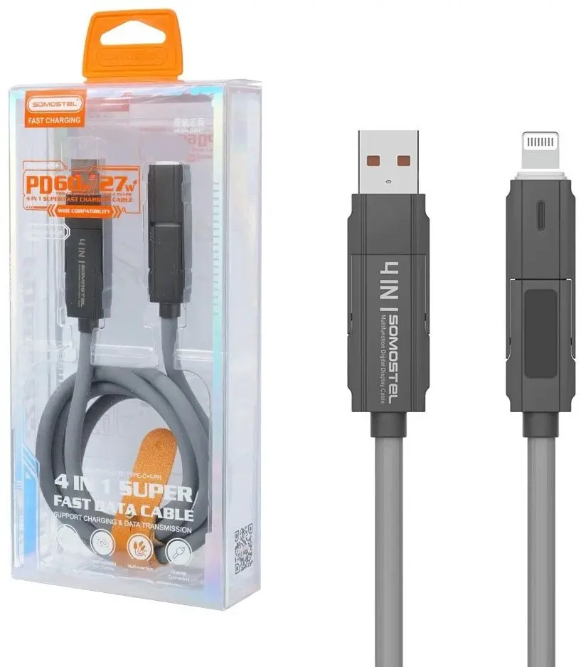 Somostel SMS-BJ14 4-in-1 USB kabelis, USB