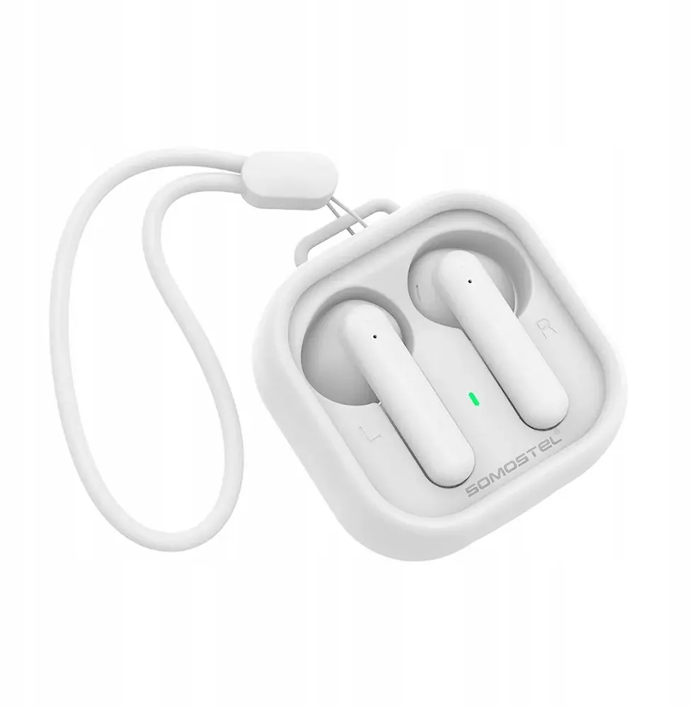 Somostel SMS-J41 Bluetooth bezvadu austiņas, baltas